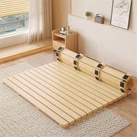医匠榻榻米排骨架加厚护腰硬床板透气折叠护脊椎松木床架