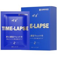 (30片湿巾)川井男士外用湿巾时间长久延迟喷雾剂夫妻房事成人情趣性用品蓝色森田款