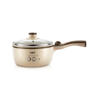 安家乐宿舍学生煮面神器小电锅火锅家用多功能炒一体煎锅寝室小锅