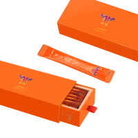 欢堂人参皂苷饮 纯人参萃取无添加补气血滋补人参饮品6支橙色