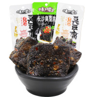 味知爽长沙臭豆腐 20包盒装 湖南特产 臭干子 经典黑色 零食