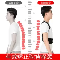 [购前咨询]适用挺背揹佳达驼背矫正器男女成人儿童青少年学生隐形驼背纠正带成年