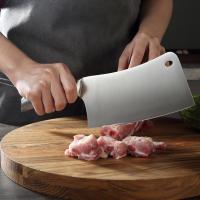 [购前咨询]适用阳江菜刀家用超快锋利免磨切片刀切肉刀骨刀厨师专用不锈钢刀具