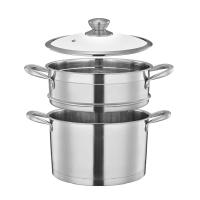 [购前咨询]适用不锈钢汤锅家用燃气加厚不粘煮粥锅炖锅电磁炉锅煮奶瓶锅不锈钢锅