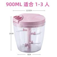 [购前咨询]适用搅碎机搅蒜机绞肉器拉蒜泥神器绞肉机家用手动小型打辣椒机搅拌机