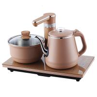 [购前咨询]适用全自动上水壶电热烧水壶茶台一体器家用抽水式泡茶具保温专用套装