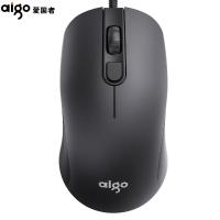 极控者(TiMER)[官方旗舰店]爱国者Q21静音有线鼠标办公笔记本台式电脑USB家用吃鸡 Q21-4D静音版 官方标配