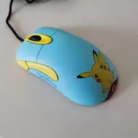 极控者(TiMER)IO1.1/IE3.0正品CF穿越火线专用游戏鼠标有线lo1.1l1.1白鲨 比卡丘磨砂版 官方标配