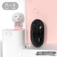 极控者(TiMER)蓝牙无线鼠标充电静音男女生适用联想苹果华硕惠普小米笔记本电脑 双模蓝牙版——炫酷黑 官方标配