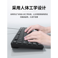 极控者(TiMER)飞利浦键盘鼠标套装USB有线电脑台式笔记本办公专用游戏机械手感 键鼠套装[经典版] 官方标配