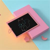 极控者(TiMER)16寸可充电液晶手写板电子儿童学写字板家用涂鸦绘画画板 彩色笔迹16寸[樱花粉]充电款收藏+送充电线