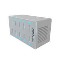 极控者(TiMER)usb插头多口充电器多功能 多孔手机工作室排插10口插座多用快充头 新10口白色【带散热】
