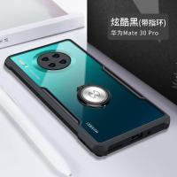 极控者(TiMER)讯迪适用华为mate30pro手机壳m Mate30Pro升级镜头全包[炫酷黑★指环款]★送PET全