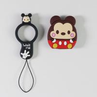 极控者(TiMER)手机扣气囊支架ins风手机壳指环扣伸缩懒人女粘贴式气垫手机支架 米琪支架+挂绳