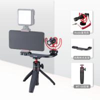 极控者(TiMER)Ulanzi优篮子 MT-08迷你桌面延长 [黑色]延长杆支架+PT-9枪式热靴支架+rode麦克风