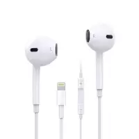 极控者(TiMER)Apple/苹果原装正品耳机iPhone7/8plus/X/11入耳式XS/MAX/ 白色 官方标配