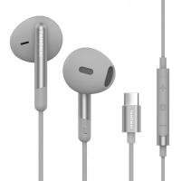 极控者(TiMER)唐麦 T5耳机入耳式有线高音质全民k歌监听游戏电竞手机电脑带麦 高级灰(Type-C扁口) 官方标配