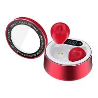 极控者(TiMER)深野 真无线蓝牙耳机迷你隐形少女男士运动跑步苹果华为vivo小米oppo 时尚版双耳-红色 官方标配