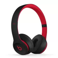 极控者(TiMER)[咨询有惊喜]Beats Solo3 Wireless 头戴式无线蓝牙耳机耳麦 桀骜黑红 官方标配