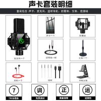 极控者(TiMER)直播设备声卡套装全套手机电脑台式通用装备快手网红主播喊麦唱歌专用户外录音抖音k歌神 套装四 官方标配