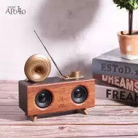 极控者(TiMER)Music Apollo B6无线蓝牙音箱低音炮超大音量便携式户外收音机手机电脑插 深棕色 官方标配