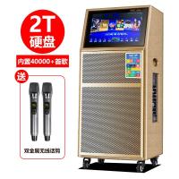 极控者(TiMER)先科WD-5家庭点歌机KTV一体机wi 触摸屏智能点歌机2TB硬盘+三分频音响(送U段无线话筒两支)