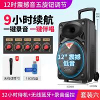 极控者(TiMER)金正A51户外广场舞音响便携式12寸移动拉杆地摊音箱带无 升级12吋大喇叭+无线话筒*2+16G优盘