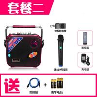 极控者(TiMER)特美声A83升级一号便携小型手提广场舞音响户外插卡蓝牙背带音箱 套餐二:畅享版+1个U段频显话筒