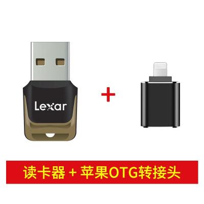 极控者(TiMER)Lexar雷克沙USB3.0高速TF卡读卡器micro TF卡读卡器+苹果OTG转接头 USB3.0