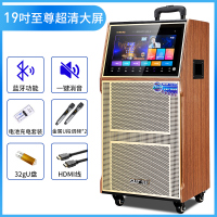 极控者(TiMER)先科广场舞音响带显示屏户外k歌音箱屏幕 19吋触屏网络版超清屏幕(送金属U段话筒*2+32GU盘+高