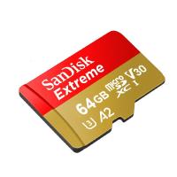 极控者(TiMER)SanDisk闪迪64g无人机TF卡micro sd卡存储卡运动相机卡 红黄色 官方标配