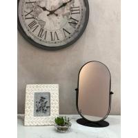 稚优泉(CHIOTURE)欧式复古桌面台式梳妆镜 北欧ins化妆镜网红美妆镜 黑色 其他