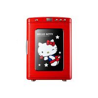 极控者(TiMER)可口可乐车载小冰箱蓝牙音响迷你车家两用宿舍小型化妆品冷藏箱 HelloKitty25L车家两用