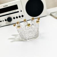 稚优泉CHIOTURE美妆蛋收纳盒子蛋壳防尘便携防潮多孔透气架子粉扑便携多格收纳 描金皇冠美妆蛋架