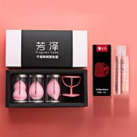 稚优泉CHIOTURE3个x1盒 葫芦棉粉扑化妆海绵 美妆蛋架子 粉扑清洗剂彩妆工 浅粉色3个装(送晾干架+粉扑清洗液)