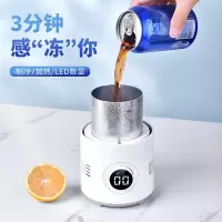 极控者TiMER宿舍小冰箱迷你型单人用学生寝室冷藏冷冻制冷杯便携车载车家两用 白色
