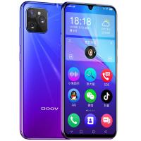 启尚QISHANGDOOV/朵唯D19 品牌智能手机128G水滴屏全网通八核正品 蓝色 4G全网通官方标配6+128GB