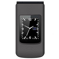 启尚QISHANGZTE/中兴 L660老人翻盖手机大屏大字大声男女移动联通军工老年手机超 灰色 套餐三32MB中国大陆