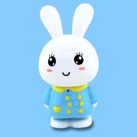 启尚QISHANG小兔子儿童早教AI智能机器人婴幼儿歌播放 蓝色标配[WIFI+早教内容+百科问答+智能对讲]+32G扩