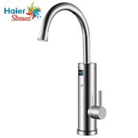 科威龙KEWLON海尔不锈钢电热水龙头即热式快速 不锈钢厨用M3S（送漏保+软管+生料带） 不锈钢金属机身下进水单把单孔