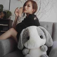 【备注需要的颜色型号】邦尼兔充电热水袋暖手宝暖宝宝电暖宝可爱卡通毛绒玩具防爆可拆洗