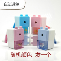 转笔刀小学生削笔刀手摇自动进铅卡通削笔器大女儿童机器人刨笔器 特价款-随机色 无赠品