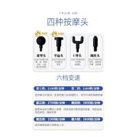 Vitamer筋膜肌肉放松器电动按摩器深层震动运动肌膜仪经膜颈膜抢松解器 银色款