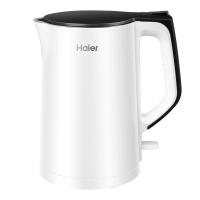 Vitamer海尔电热水壶烧水壶开水壶电水壶家用保温一体自动断电304不锈钢 白色