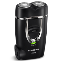 飞科剃须刀男充电式便携式刮胡刀电动刮胡刀电动智能剔胡须刀 时尚黑