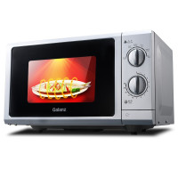 【精选】格兰仕微波炉解冻消毒精准控温五档火力机械旋钮式23L大容量家用老式平板700W功率