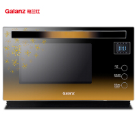 [精选]格兰仕 智能 家用23升平板加热微电脑控智能光波炉微波炉烤箱一体机 湿度感应 宝宝 APP智控光波烧烤欧式下拉门