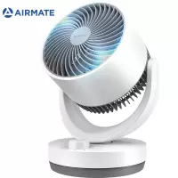 [新品]艾美特 AIRMATE 电风扇/家用空气循环扇/遥控小风扇 CA15-R27 机械款