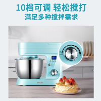 [新品]北美电器(ACA)厨师机家用和面机揉面机打蛋器全自动多功能搅拌机ASM-PE1210A 6.2L直流电机智能定时