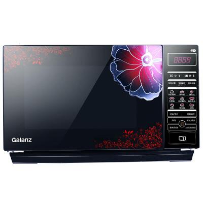 [新品]格兰仕(Galanz)微波炉光波炉烤箱一体机23L家用手机APP智能预约平板式HC-83503FB 黑色